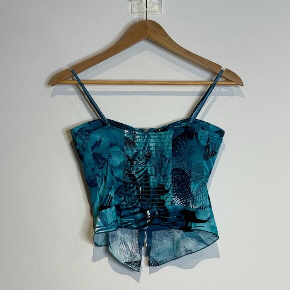 Multicolor Blue Top M - Picture 5 of 6